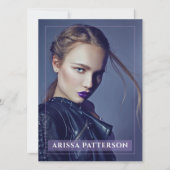 Model Actor Pro Comp Kaart 1 Foto Violet (Voorkant)