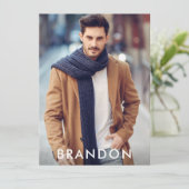 Model Actor Pro Comp Kaart 5 Foto terug zwart (Staand voorkant)