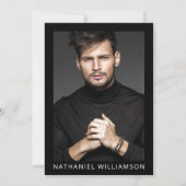 Model Actor QR Code 5 Foto's Pro Comp Kaart (Voorkant)