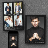Model Actor QR Code 5 Foto's Pro Comp Kaart