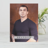 Model Actor Zed Comp Kaart 5 Foto 5.5x7.5 Pro (Staand voorkant)