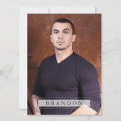 Model Actor Zed Comp Kaart 5 Foto 5.5x7.5 Pro (Voorkant)