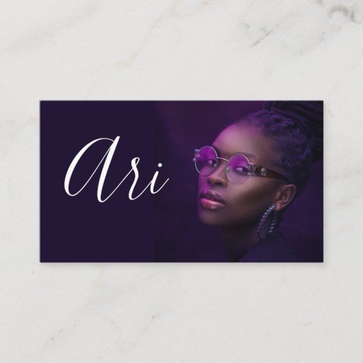 Model Actress-Visitekaartje Visitekaartje (Voorkant)