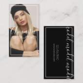 Model Actress-Visitekaartje Visitekaartje (Voorkant / Achterkant)