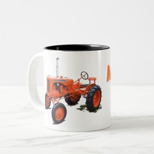 Model B Tweekleurige Koffiemok (Voorkant links)