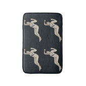 model bikini in zwart badmat (Voorkant Verticaal)