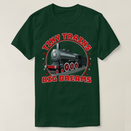 Model Bouwer Model Trein Model Locomotief 3 T-shirt (Design voorkant)