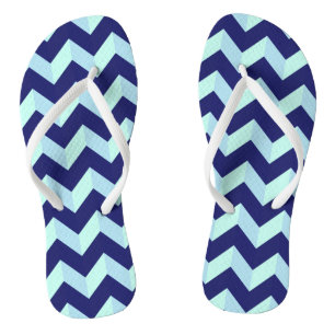 Model Chevron Bleu Teenslippers