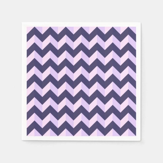 Model Chevron Violet Servet (Voorkant)