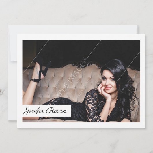 Model Comp-Kaart Kaart (Voorkant)