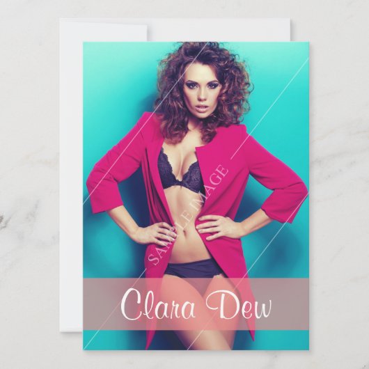 Model Comp-kaart Kaart (Voorkant)