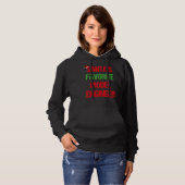 Model Engineer Funny Pajama Kerstmis Hoodie (Voorkant volledig)