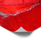 Model in Red Dress Poster Wall Art (Hoek)