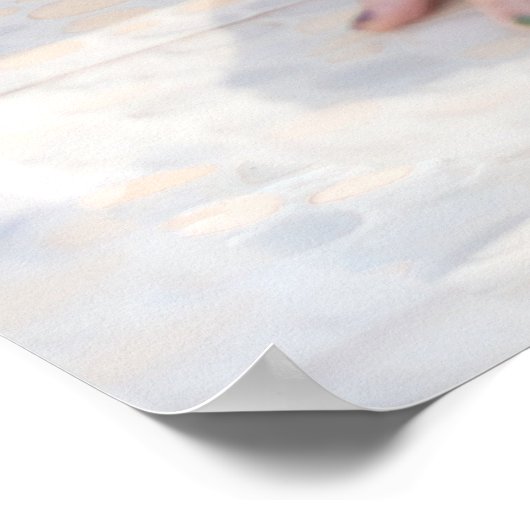 Model In Yellow Bikini Poster (Hoek)