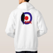 model is gericht op mijn generatie ontwerp hoodie (Achterkant)