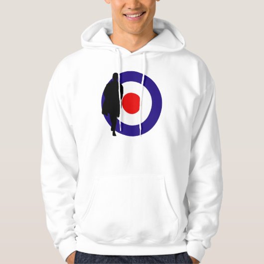 model is gericht op mijn generatie ontwerp hoodie (Voorkant)