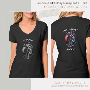 Model Jaar/ Gerenoveerd Niertransplantatie T-shirt