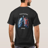 Model Jaar/Gereviseerd Jaar Longtransplantatie T-s T-shirt (Achterkant)