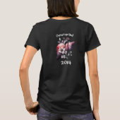 Model jaar/gereviseerde levertransplantatie T-shir T-shirt (Achterkant)