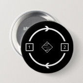 Model_Lus Ronde Button 7,6 Cm (Voorkant /achterkant)