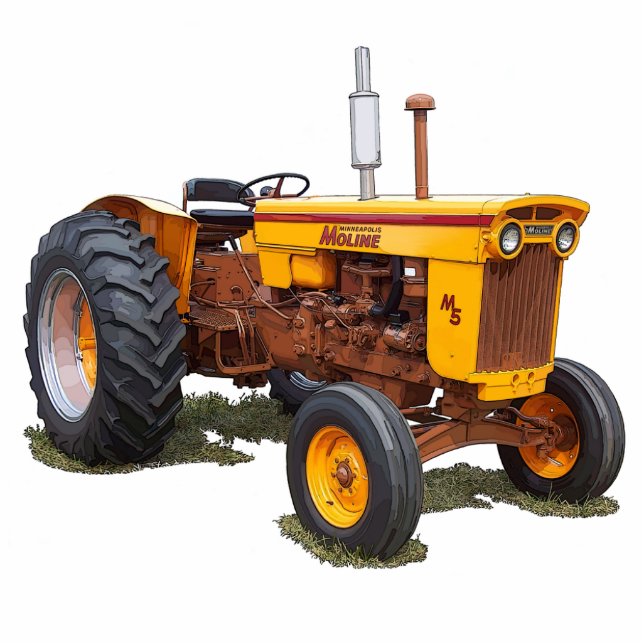 Model M5 Staand Fotobeeldje (Voorkant)