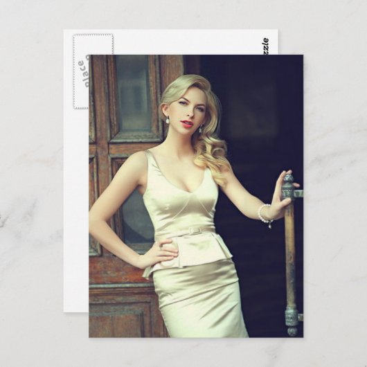 Model maart van de maand briefkaart (Voorkant / Achterkant)