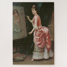 Model maken kattenkwaad (door Raimundo de Madrazo)