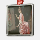 Model Making Mischief (door Raimundo de Madrazo) Metalen Ornament (Links)