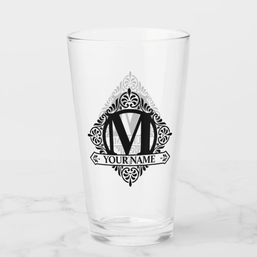  model Monogram Glas (Achterkant)