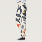 🌿 Model Nature Scandinave met 🐦 oog Leggings (Links)