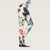 🌿 Model Nature Scandinave met 🐦 oog Leggings (Rechts)