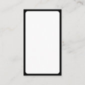 model ontwerp je eigen visitekaartje (Achterkant)