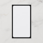 model ontwerp je eigen visitekaartje (Achterkant)