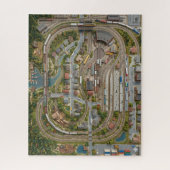 Model Railroad Layout Puzzle Legpuzzel (Verticaal)
