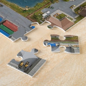 Model Railroad Layout Puzzle Legpuzzel (Zijkant)