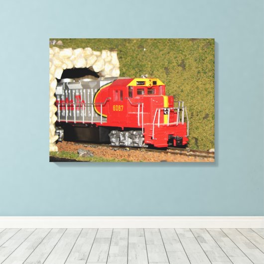 Model Railroading # 11 Canvas (Insitu (Houten vloer))