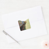 Model Railroading Vierkante Sticker (Envelop)