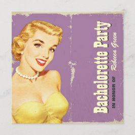 model retro van bachelorette kaart