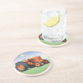 Model S Zandsteen Onderzetter (Zijkant)