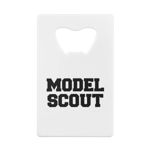 MODEL SCOUT CREDITKAART FLESSENOPENER (Achterkant)