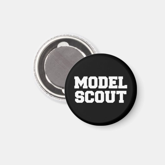 MODEL SCOUT MAGNEET (Voorkant / Achterkant)