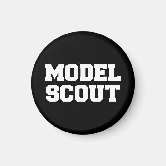MODEL SCOUT MAGNEET (Voorkant)