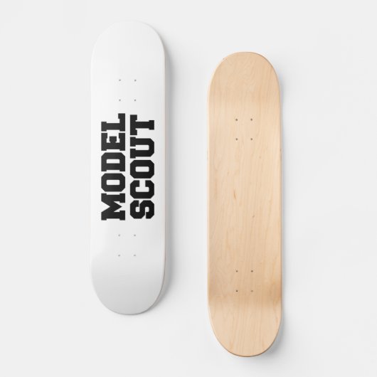 MODEL SCOUT PERSOONLIJK SKATEBOARD (Voorkant)