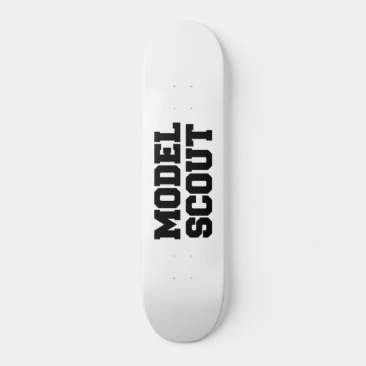 MODEL SCOUT PERSOONLIJK SKATEBOARD (Voorkant)