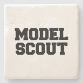 MODEL SCOUT STENEN ONDERZETTER (Voorkant)