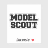 MODEL SCOUT STICKER (Vel)