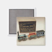 Model spoorweg, c.1870 magneet (Voorkant / Achterkant)