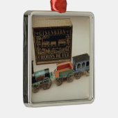 Model spoorweg, c.1870 metalen ornament (Rechts)