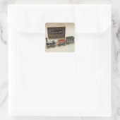 Model spoorweg, c.1870 vierkante sticker (Tas)