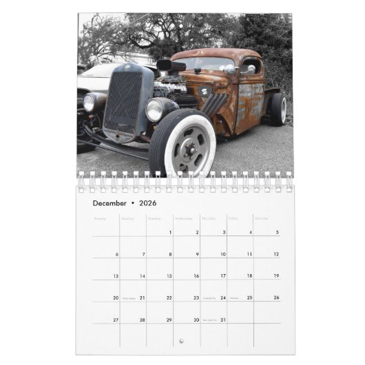 Model T-agenda Kalender (Dec 2026)